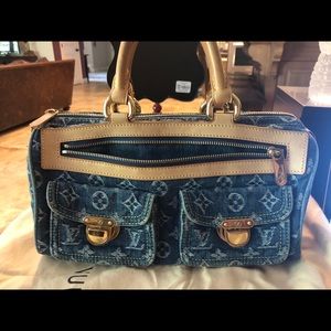 Louis Vuitton Blue Monogram Denim Neo Speedy Bag